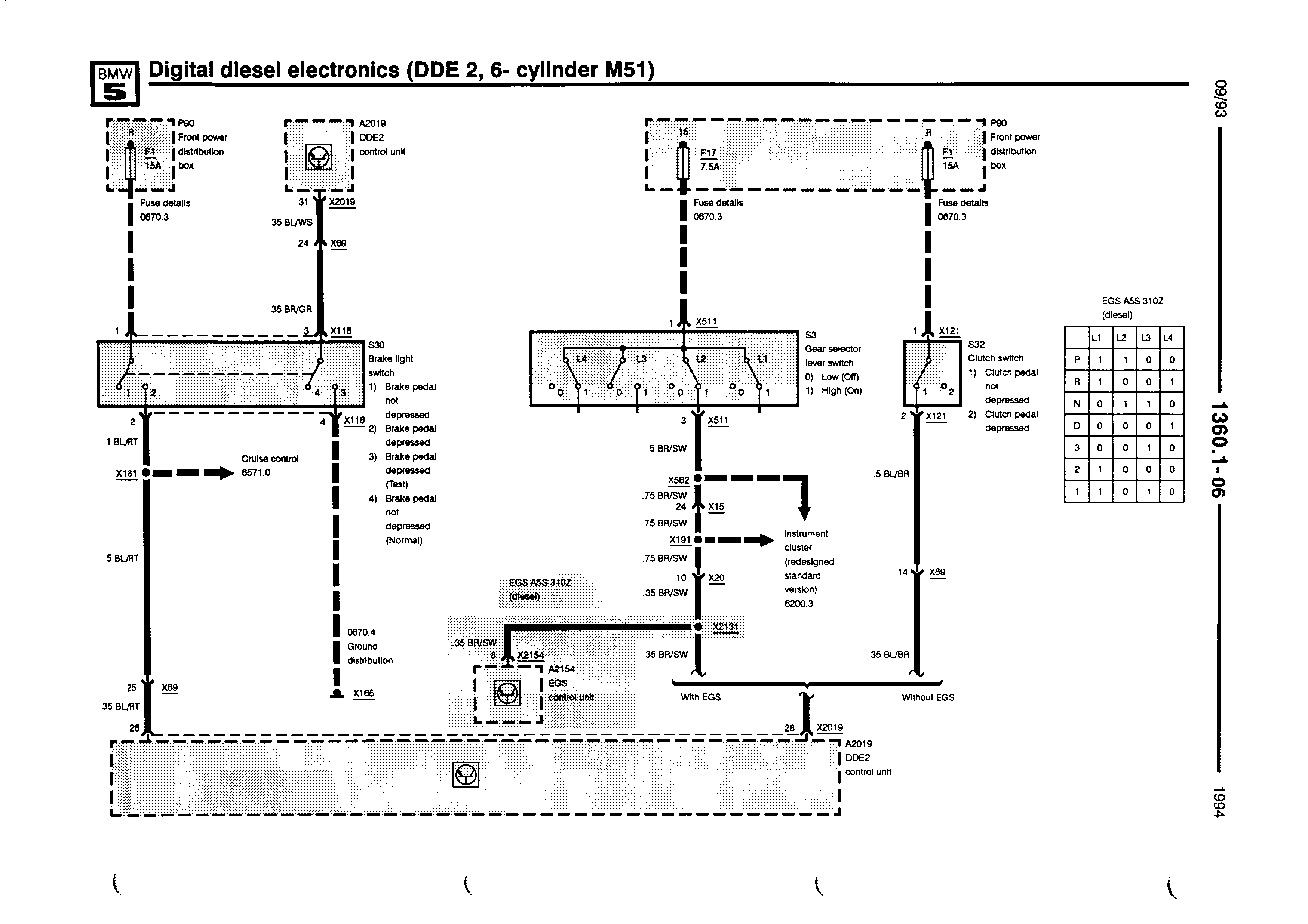Bmw E34 Tds Wiring Diagram Wiring Diagram